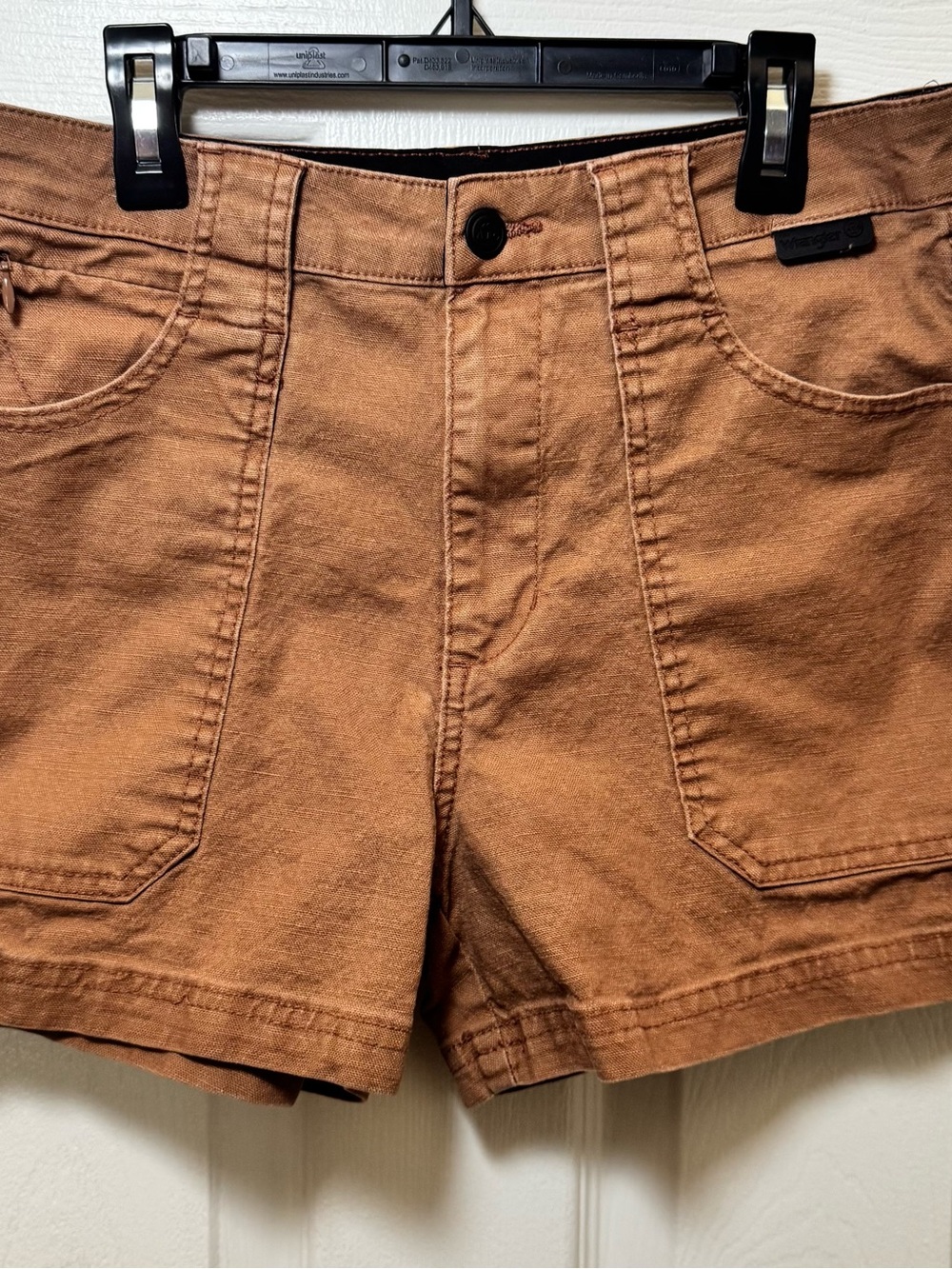 Wrangler Women's Rust Tan Jean Shorts